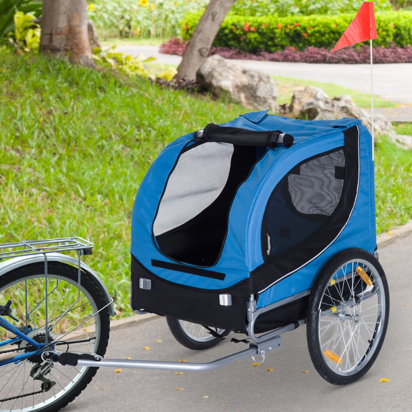 Bike Trailer Bicycle Travel Carrier