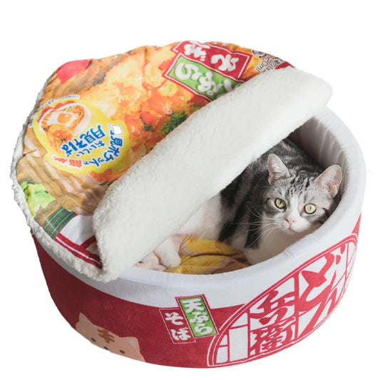 Pet Ramen Cushion Bed - BestyPaws