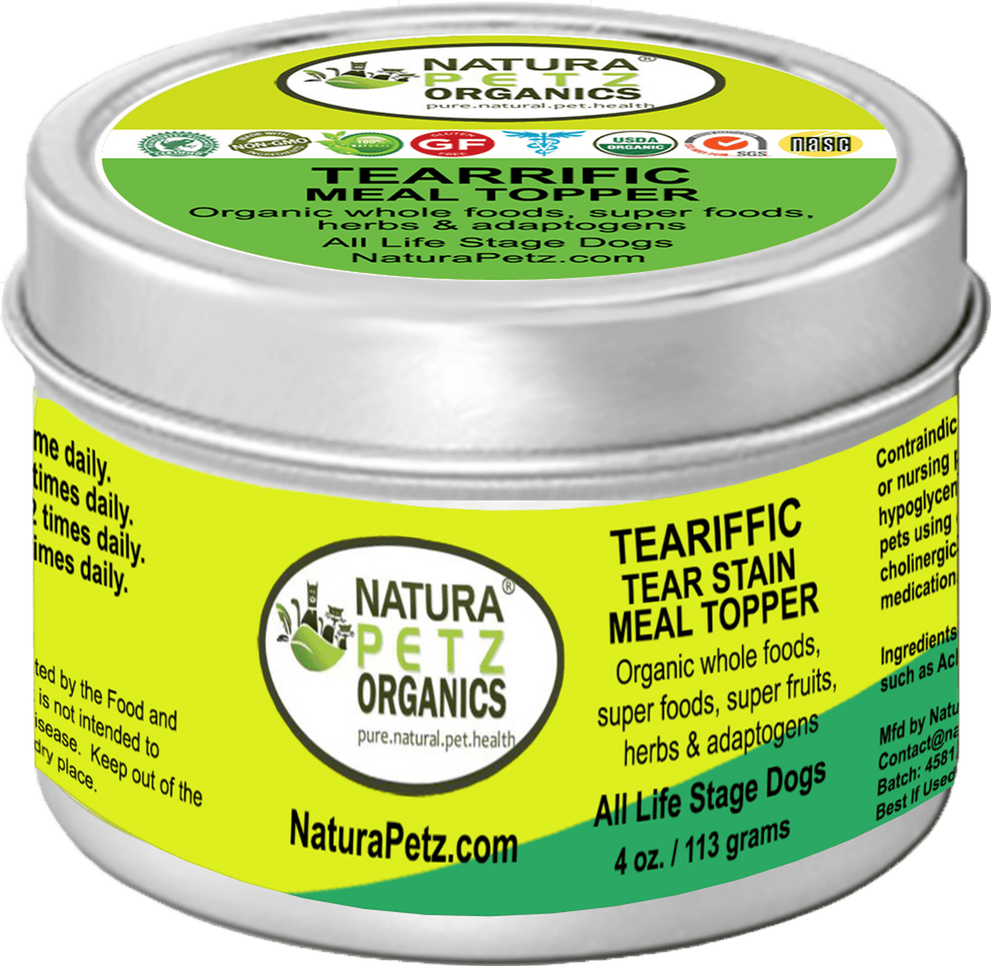 Teariffic Tear Stain Meal Topper