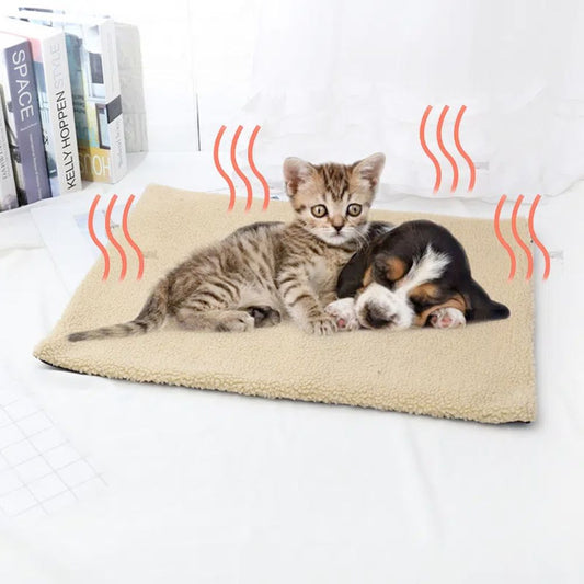 Self Warming Fleece Pet Mat - BestyPaws