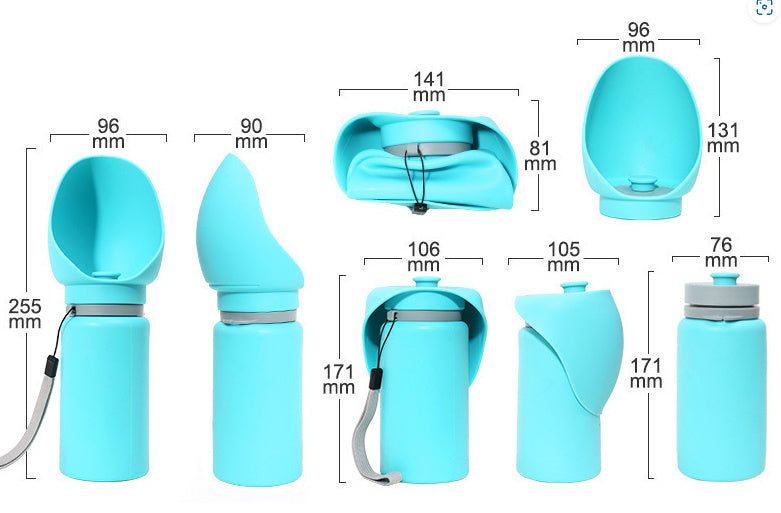 Folding Water Bottle - BestyPaws