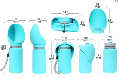Folding Water Bottle - BestyPaws