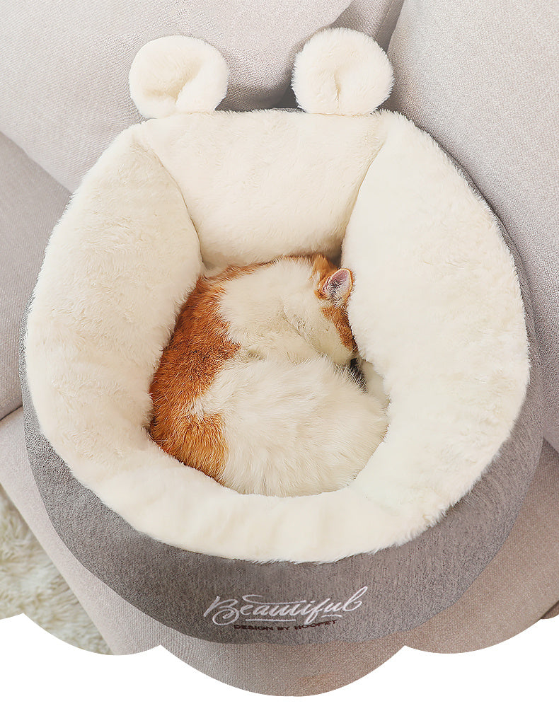 Warming Soft Sleeping Bag Cushion - BestyPaws