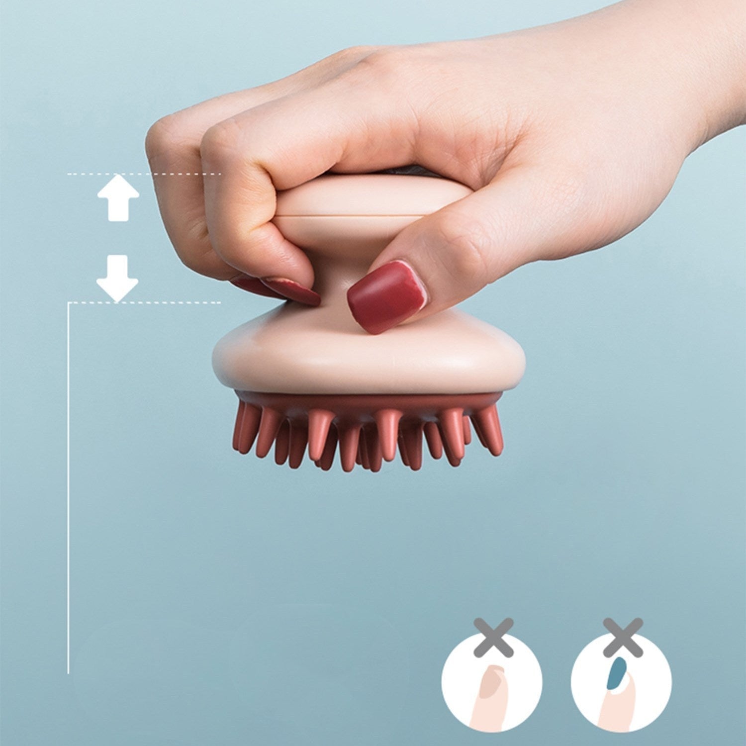 Silicone Head Body Scalp Massage - BestyPaws