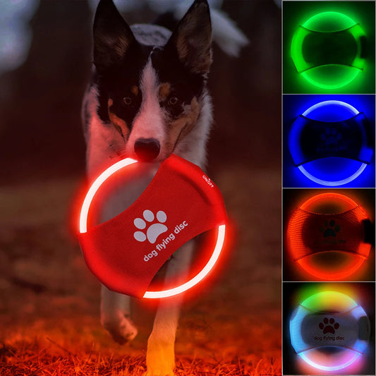 Light Glowing Flying Discs - BestyPaws