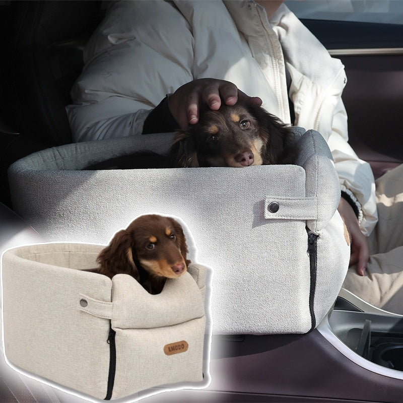Car Central Seat Bed - BestyPaws