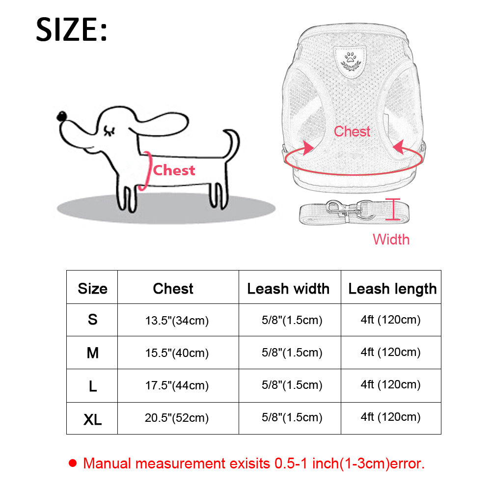 Harness for Chihuahua Pug - BestyPaws