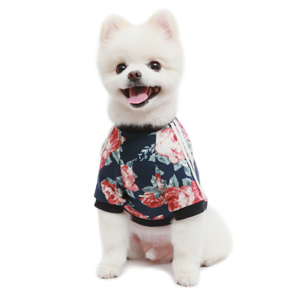 Flower Jersey T-shirt - BestyPaws