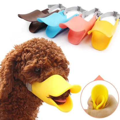 Silicone Duck Muzzle Mask - BestyPaws
