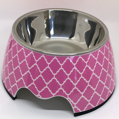 Cutesy Pink Medium Size Bowl - BestyPaws