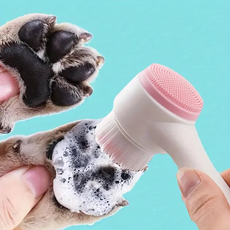 Silicone Pet Paw Cleaner & Massage Brush - BestyPaws