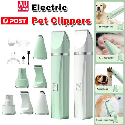 4-in-1 Electric Pet Grooming Tool - BestyPaws
