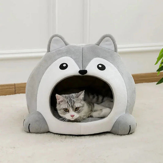 Cartoon Fox Theme Pet House - BestyPaws