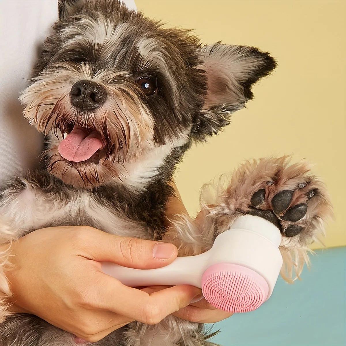 Silicone Pet Paw Cleaner & Massage Brush - BestyPaws