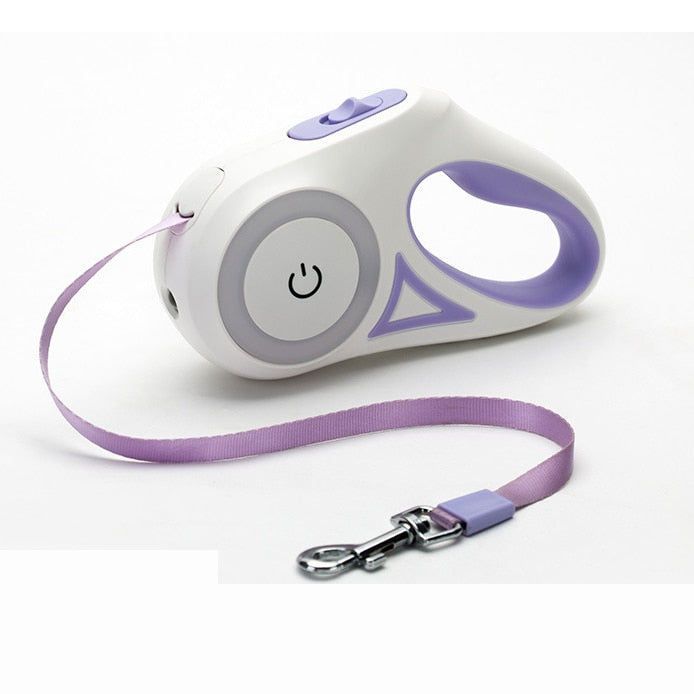 Automatic Retractable Lighting Leash - BestyPaws