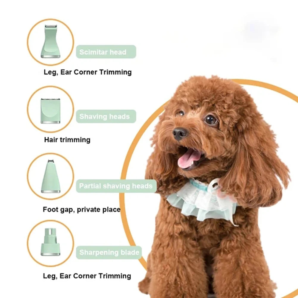 4-in-1 Electric Pet Grooming Tool - BestyPaws