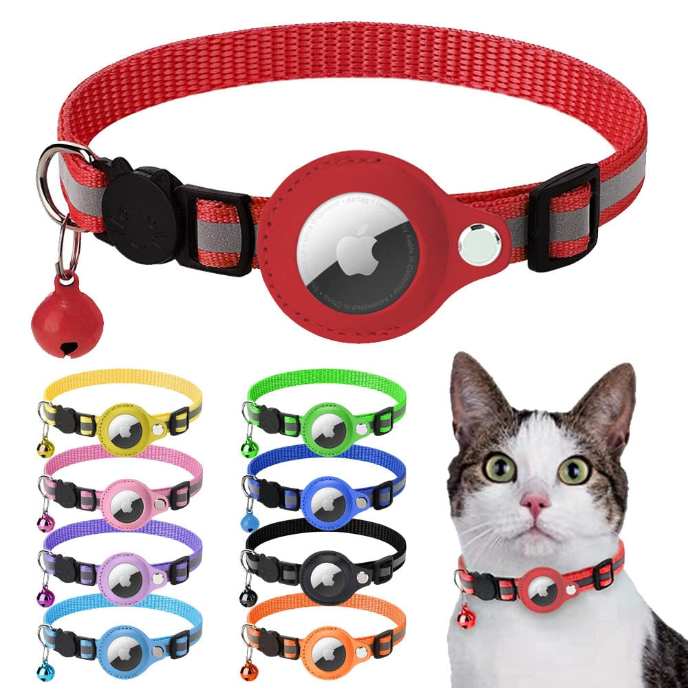 Reflective Airtag Case Collar - BestyPaws
