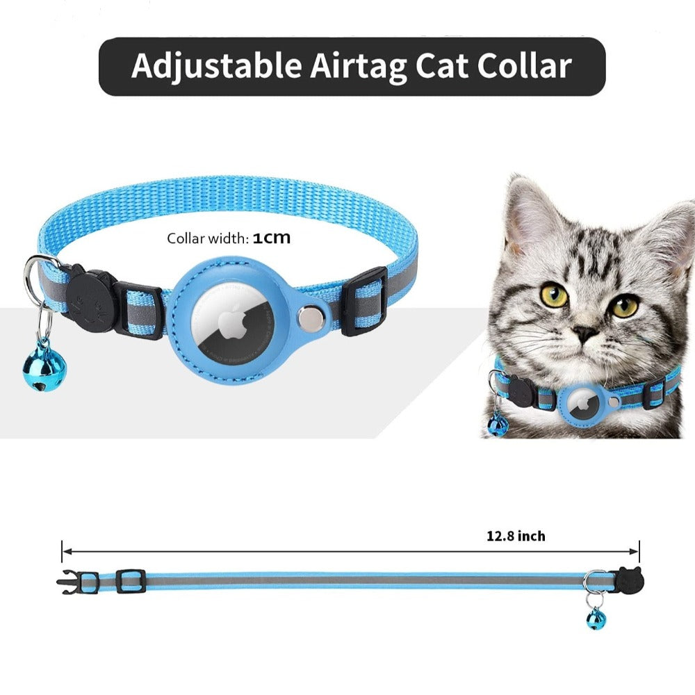 Reflective Airtag Case Collar - BestyPaws
