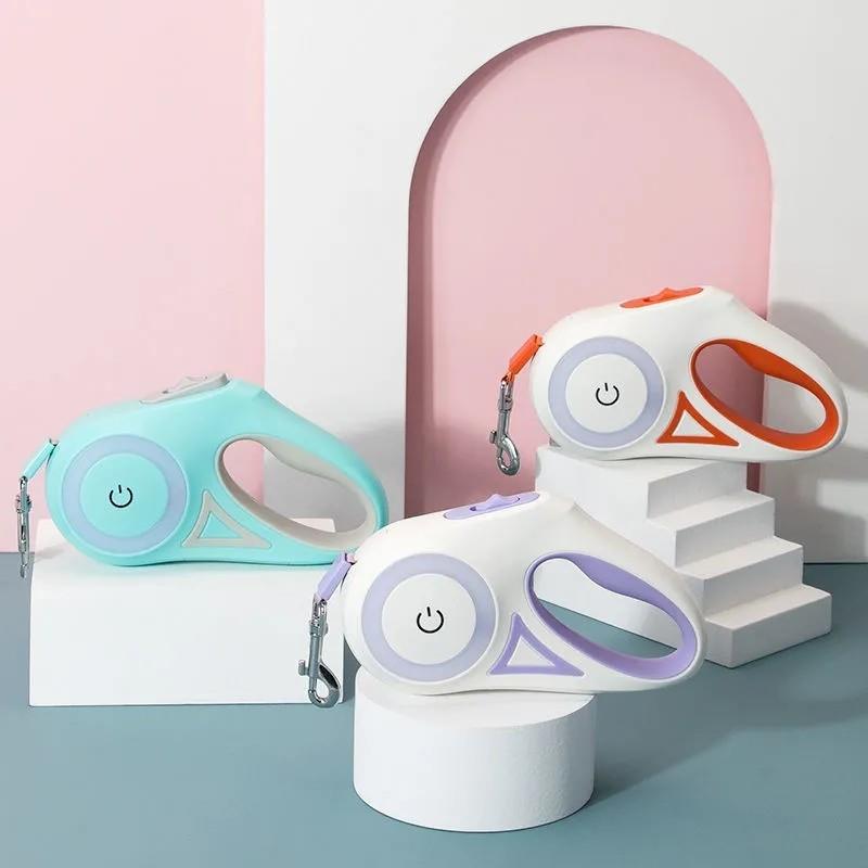 Automatic Retractable Lighting Leash - BestyPaws