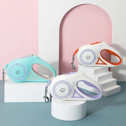 Automatic Retractable Lighting Leash - BestyPaws