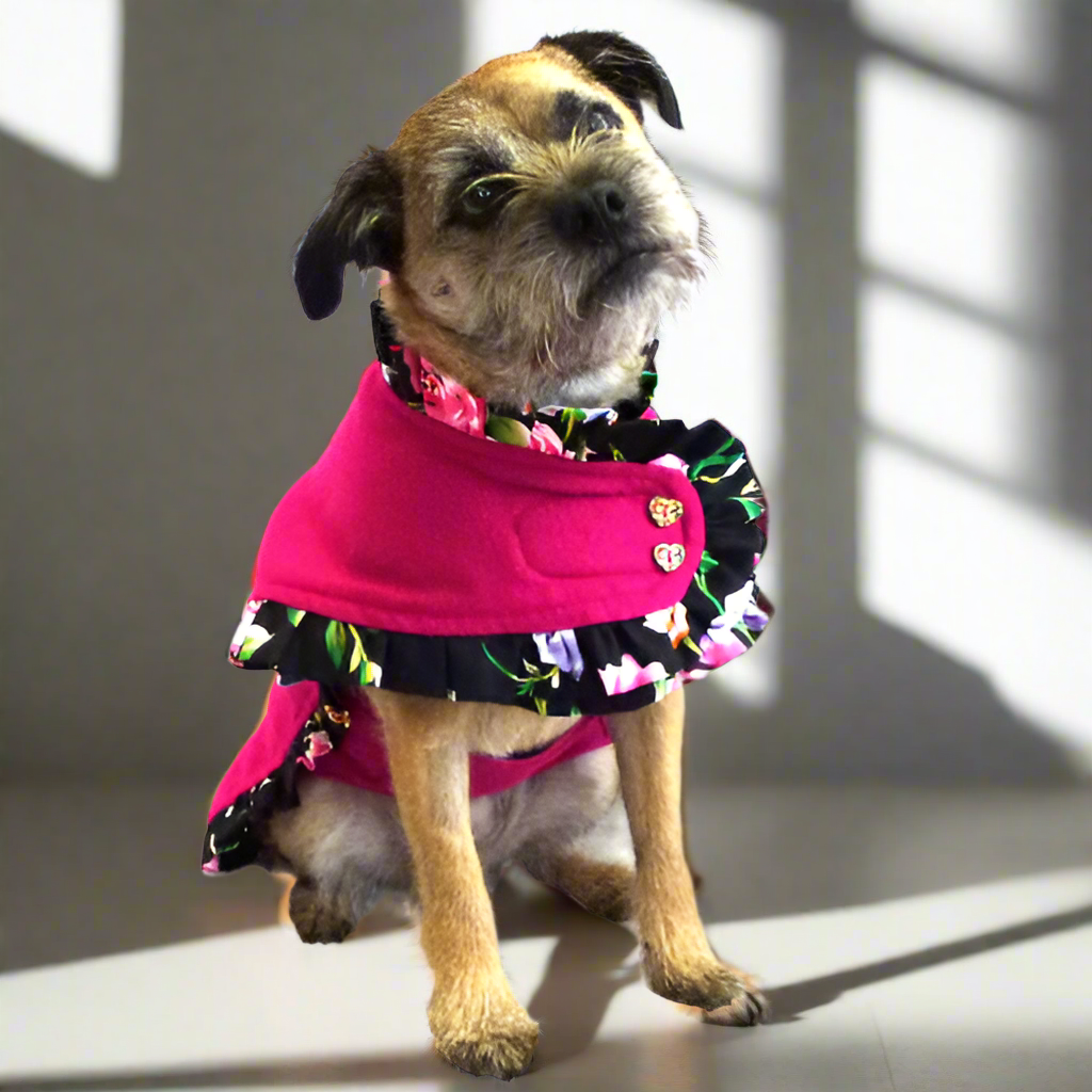 Flamenco Dog Coat Jacket - BestyPaws