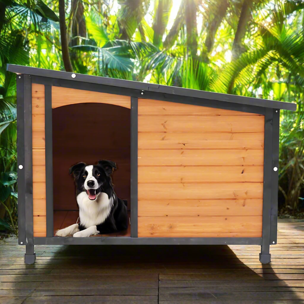 House Wooden Dog Kennel