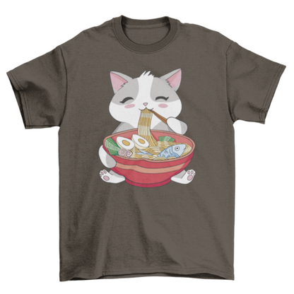 Cat Animal Eating Ramen - BestyPaws