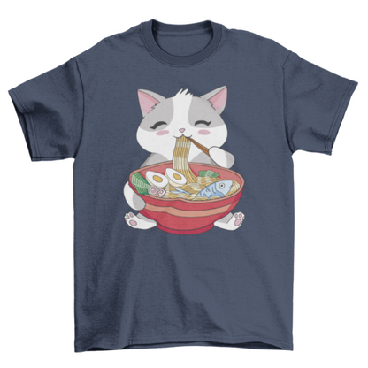 Cat Animal Eating Ramen - BestyPaws