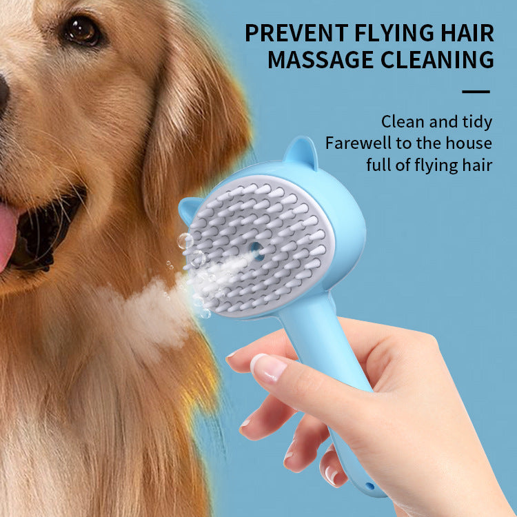 Hair Cleaning Brush With Mist - BestyPaws