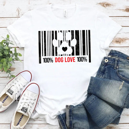 Dog Love Barcode - BestyPaws