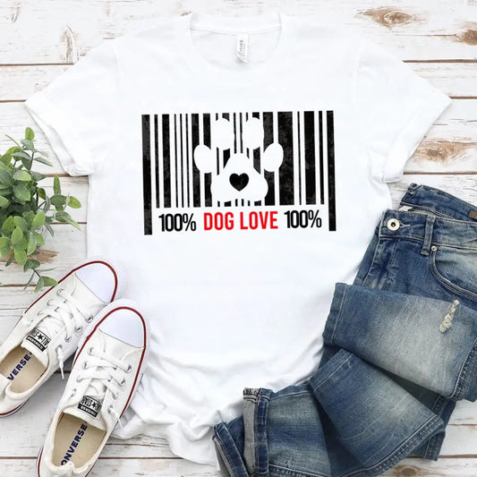 Dog Love Barcode - BestyPaws
