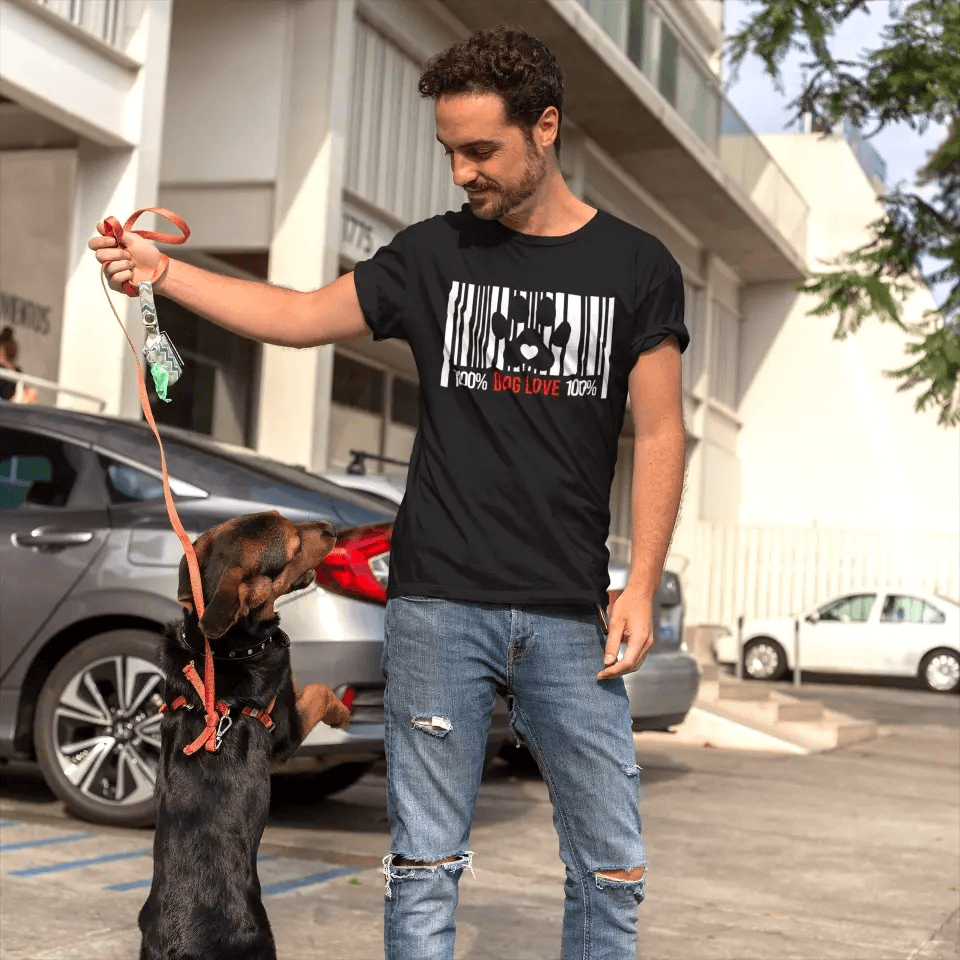 Dog Love Barcode - BestyPaws