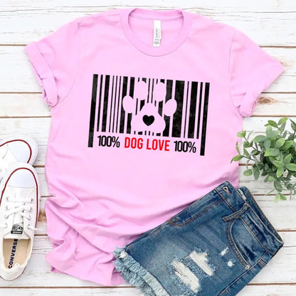 Dog Love Barcode - BestyPaws