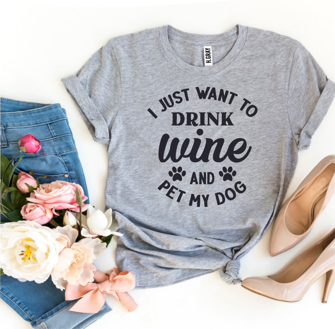 I Just Want To Drink Wine - BestyPaws