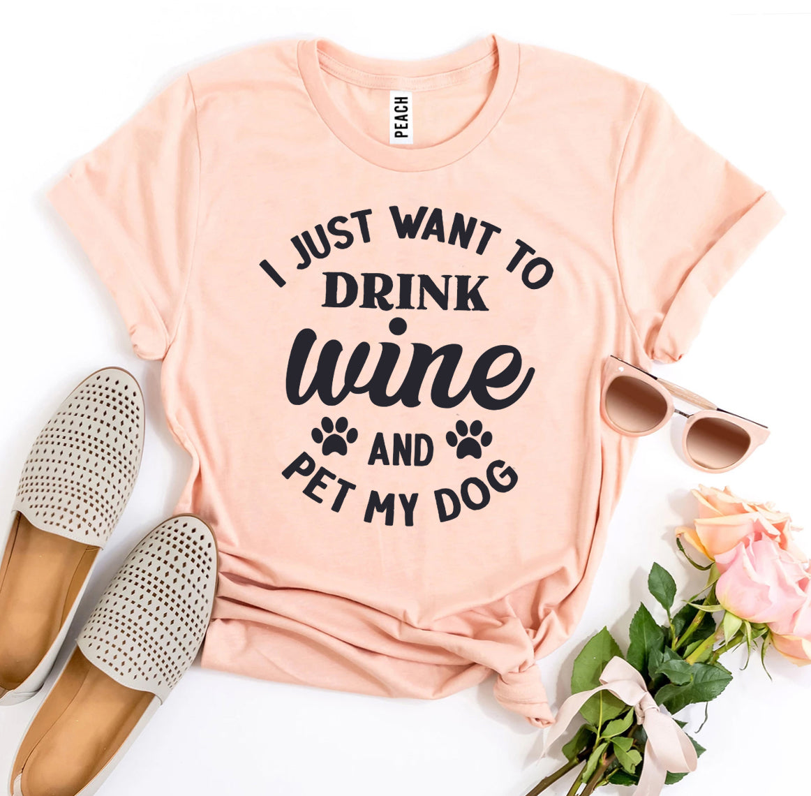 I Just Want To Drink Wine - BestyPaws
