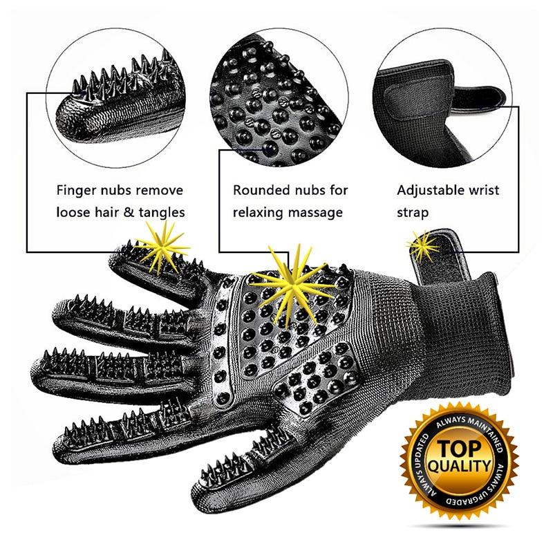 Pet Grooming Gloves - BestyPaws