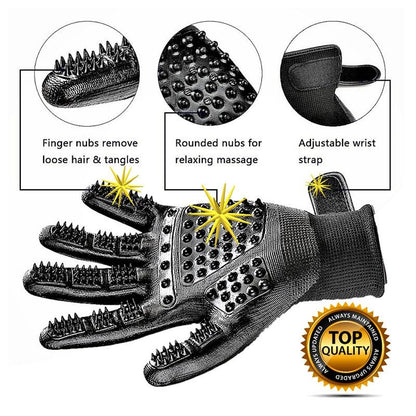 Pet Grooming Gloves - BestyPaws