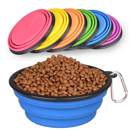 COLLAPSIBLE SILICONE PET BOWL - BestyPaws
