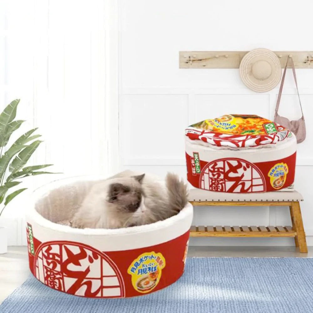 Pet Ramen Cushion Bed - BestyPaws