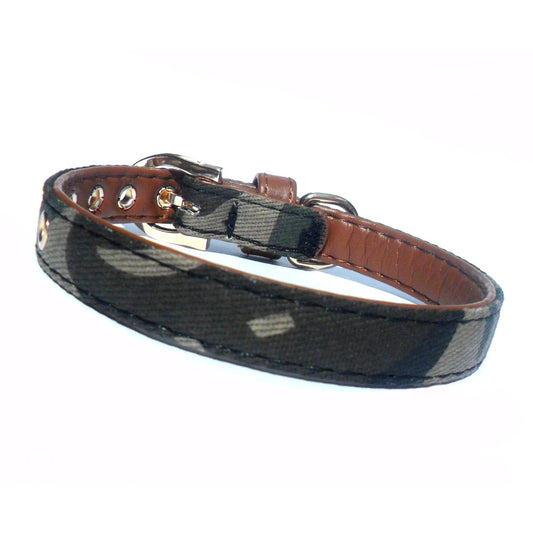 Brown Vegan Leather Collar - BestyPaws