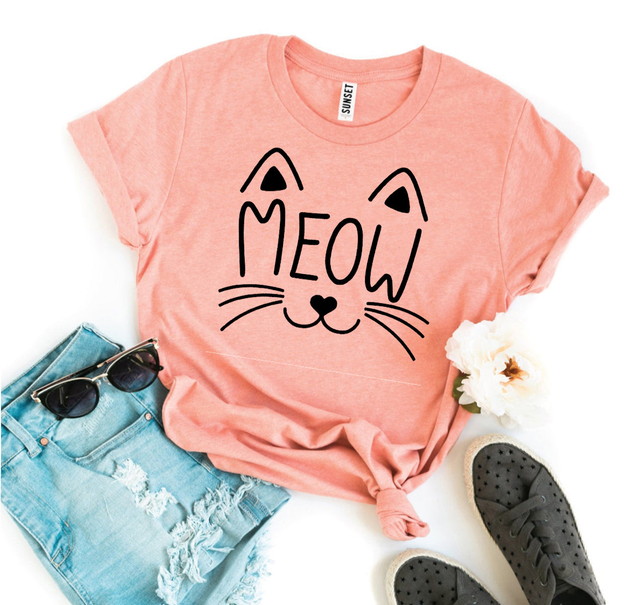 Meow T-shirt - BestyPaws