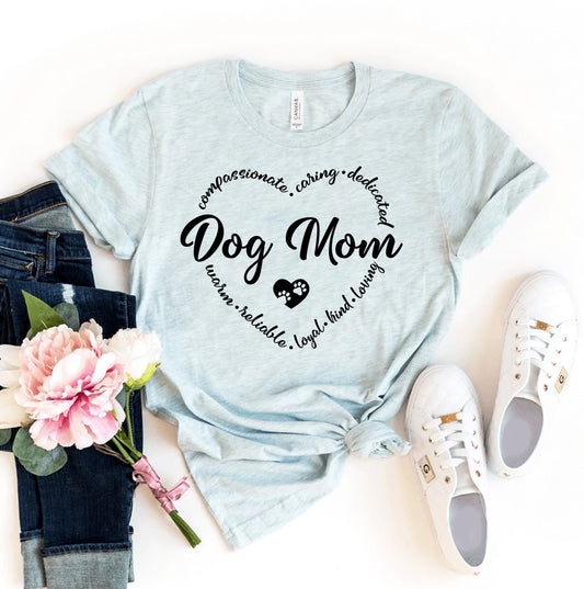Dog Mom T-shirt - BestyPaws