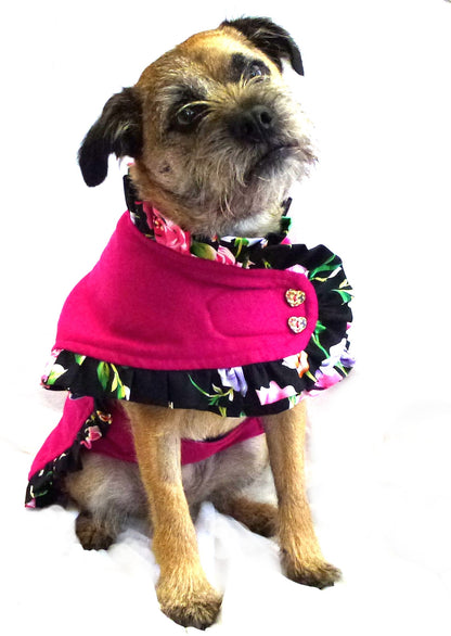 Flamenco Dog Coat Jacket - BestyPaws