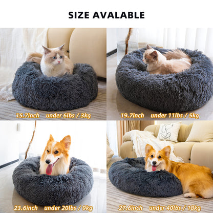 Anti Anxiety Fluffy Dog Bed - BestyPaws