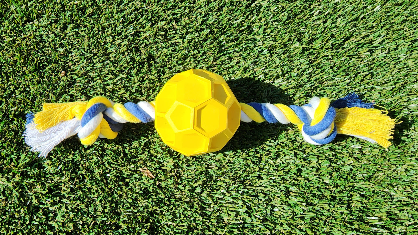 Rubber Soccer Ball Chew Toy - BestyPaws
