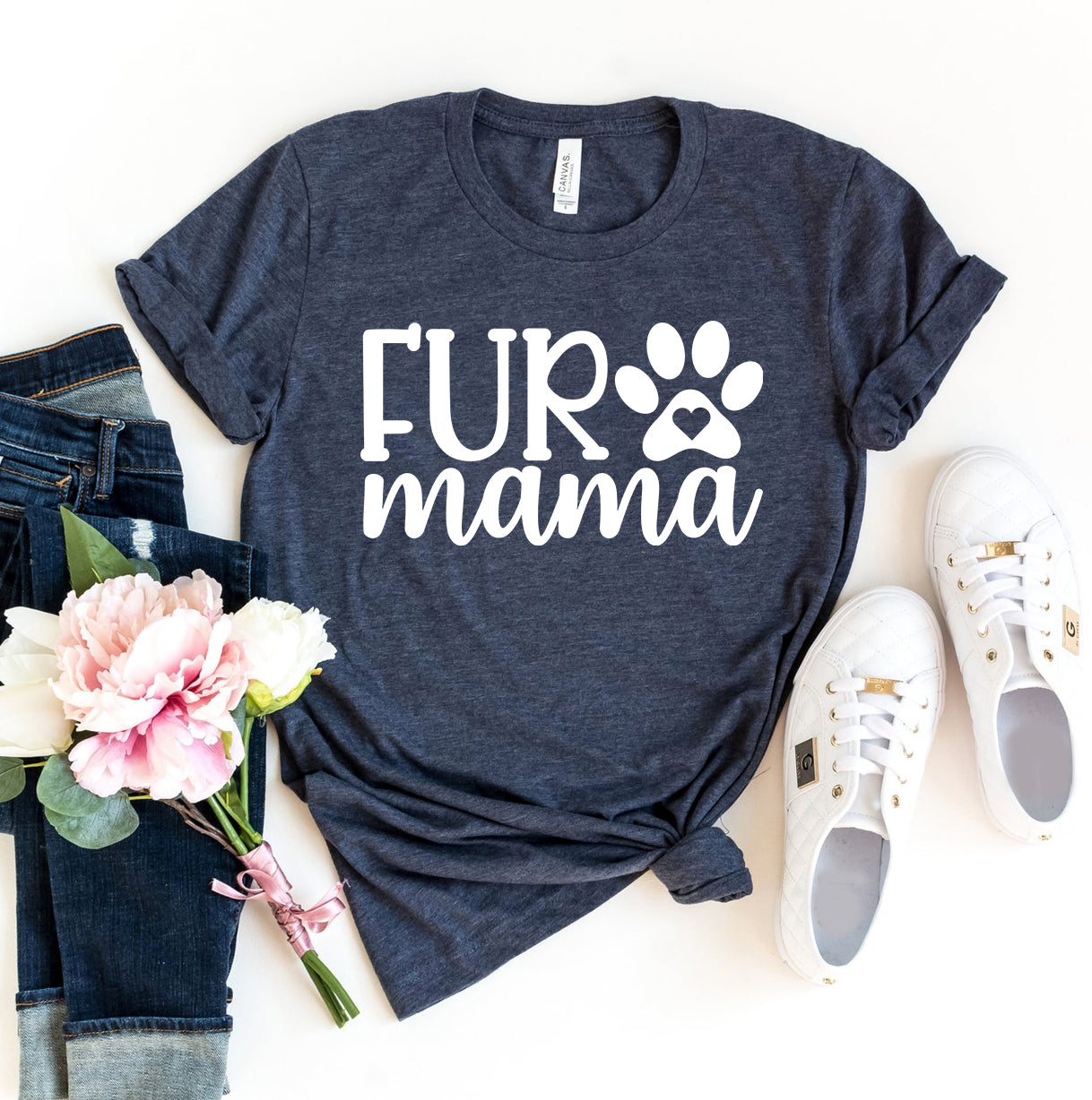 Fur Mama T-shirt - BestyPaws