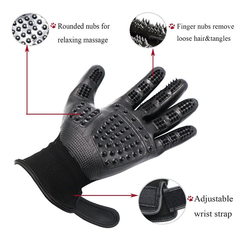 Pet Grooming Gloves - BestyPaws