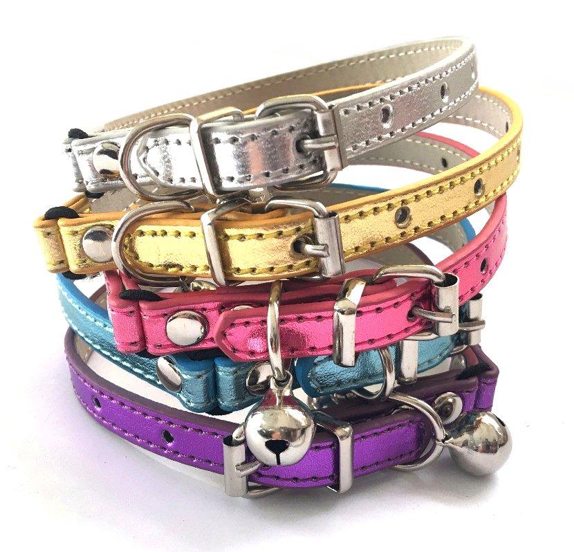 Metallic Safety Cat Collars - BestyPaws