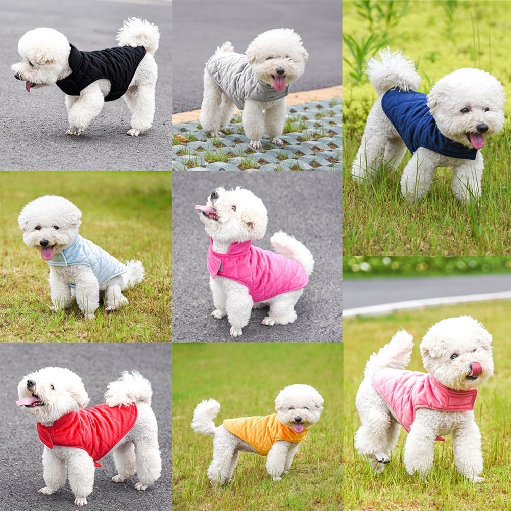 Dogs Winter Warm Vest - BestyPaws